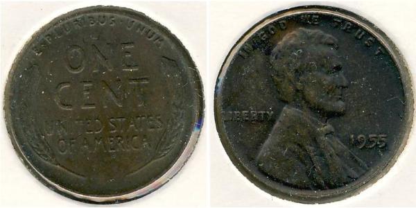 1 Cent USA (1776 - ) Bronze Abraham Lincoln (1809-1865)