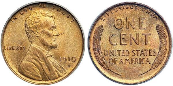 1 Cent USA (1776 - ) Bronze Abraham Lincoln (1809-1865)