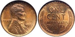 1 Cent Vereinigten Staaten von Amerika (1776 - ) Bronze Abraham Lincoln (1809-1865)