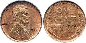 1 Cent Vereinigten Staaten von Amerika (1776 - ) Bronze Abraham Lincoln (1809-1865)