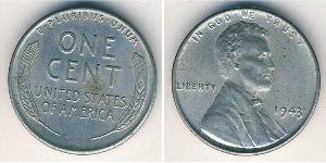 1 Cent Vereinigten Staaten von Amerika (1776 - ) Bronze Abraham Lincoln (1809-1865)