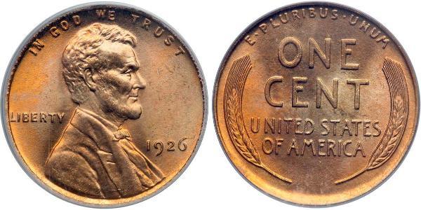 1 Cent Vereinigten Staaten von Amerika (1776 - ) Bronze Abraham Lincoln (1809-1865)