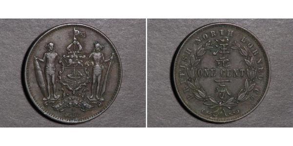 1 Cent Bornéo du Nord (1882-1963) Bronze/Cuivre 