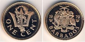 1 Cent Barbados Bronzo 