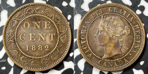 1 Cent Canada Bronzo Vittoria (1819 - 1901)