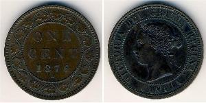 1 Cent Canada Bronzo Vittoria (1819 - 1901)