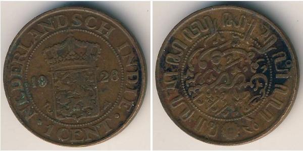 1 Cent Regno dei Paesi Bassi (1815 - ) Bronzo 