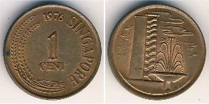 1 Cent Singapore Bronzo 