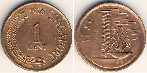 1 Cent Singapore Bronzo 