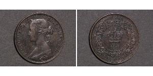 1 Cent Terranova e Labrador Bronzo Vittoria (1819 - 1901)