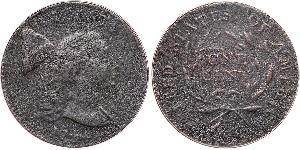 1 Cent Estados Unidos de América (1776 - ) Cobre 