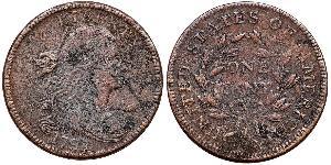 1 Cent Estados Unidos de América (1776 - ) Cobre 