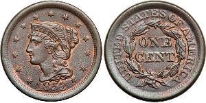 1 Cent Estados Unidos de América (1776 - ) Cobre 