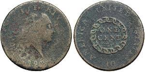 1 Cent Estados Unidos de América (1776 - ) Cobre 