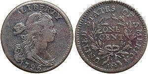 1 Cent Estados Unidos de América (1776 - ) Cobre 