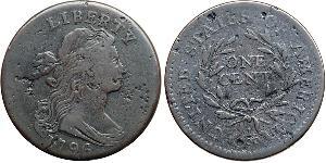 1 Cent Estados Unidos de América (1776 - ) Cobre 