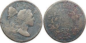 1 Cent Estados Unidos de América (1776 - ) Cobre 