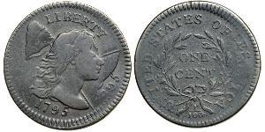 1 Cent Estados Unidos de América (1776 - ) Cobre 