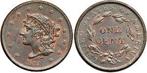 1 Cent Estados Unidos de América (1776 - ) Cobre 