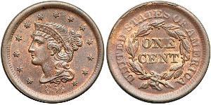 1 Cent Estados Unidos de América (1776 - ) Cobre 