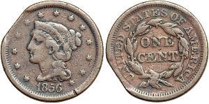 1 Cent Estados Unidos de América (1776 - ) Cobre 