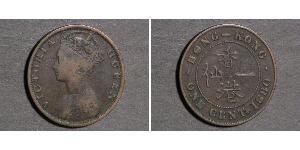 1 Cent Hong Kong Cobre Victoria (1819 - 1901)