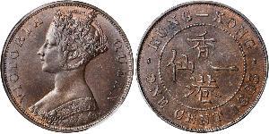 1 Cent Hong Kong Cobre Victoria (1819 - 1901)