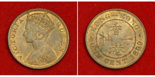 1 Cent Hong Kong Copper Victoria (1819 - 1901)