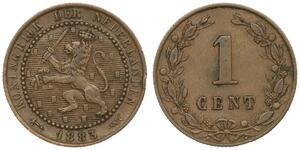 1 Cent Kingdom of the Netherlands (1815 - ) Copper 