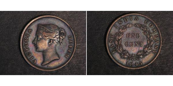 1 Cent Straits Settlements (1826 - 1946) Copper Victoria (1819 - 1901)