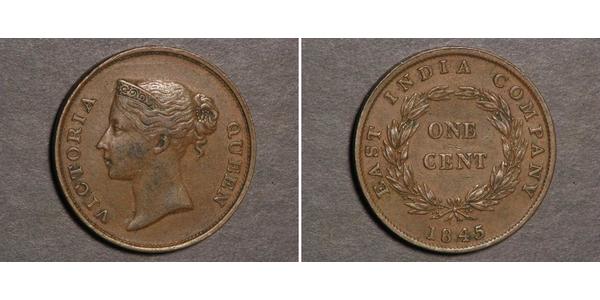1 Cent Straits Settlements (1826 - 1946) Copper Victoria (1819 - 1901)
