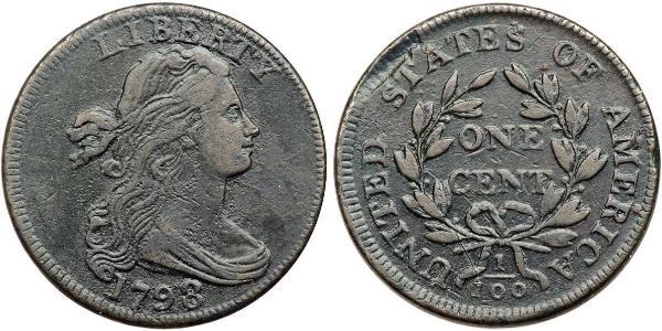 1 Cent USA (1776 - ) Copper 