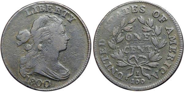 1 Cent USA (1776 - ) Copper 