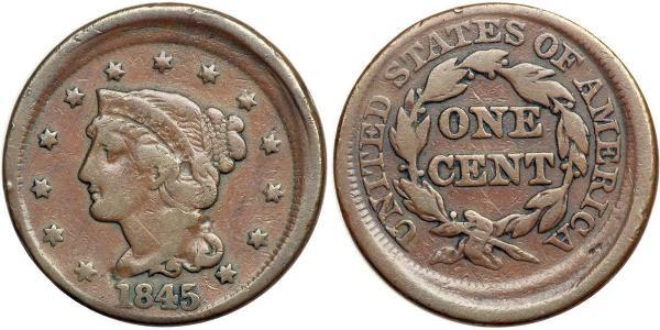 1 Cent USA (1776 - ) Copper 