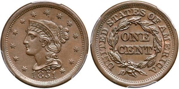 1 Cent USA (1776 - ) Copper 