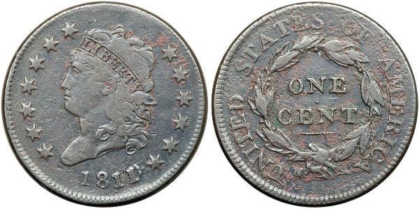 1 Cent USA (1776 - ) Copper 