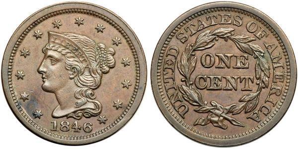 1 Cent USA (1776 - ) Copper 