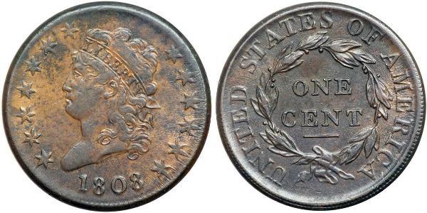 1 Cent USA (1776 - ) Copper 