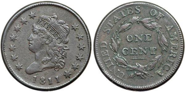 1 Cent USA (1776 - ) Copper 