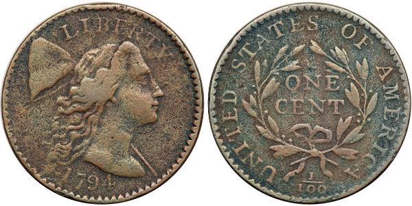 1 Cent USA (1776 - ) Copper 