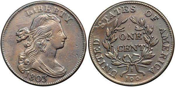 1 Cent USA (1776 - ) Copper 