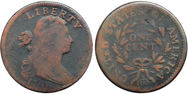 1 Cent USA (1776 - ) Copper 