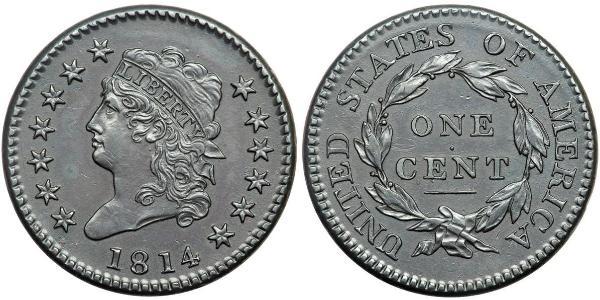 1 Cent USA (1776 - ) Copper 