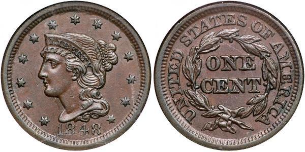 1 Cent USA (1776 - ) Copper 