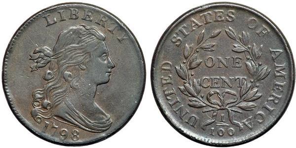 1 Cent USA (1776 - ) Copper 