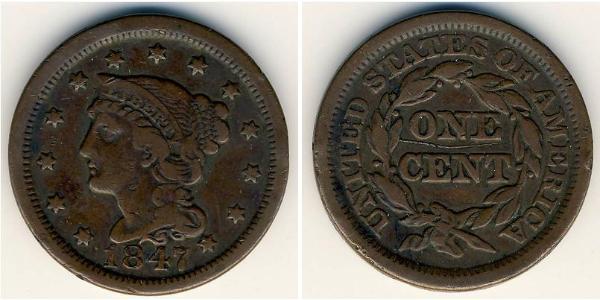 1 Cent USA (1776 - ) Copper 