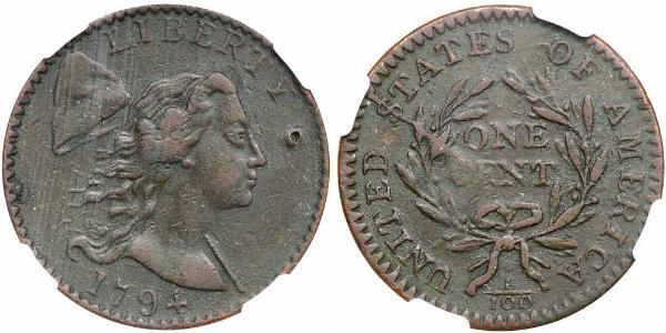 1 Cent USA (1776 - ) Copper 