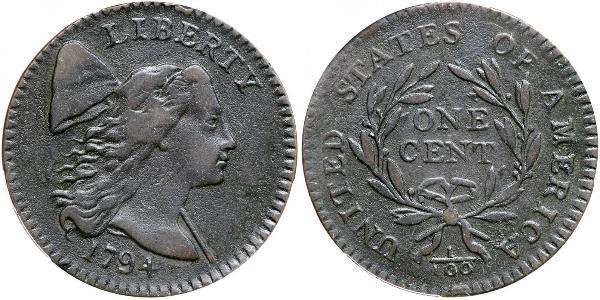 1 Cent USA (1776 - ) Copper 
