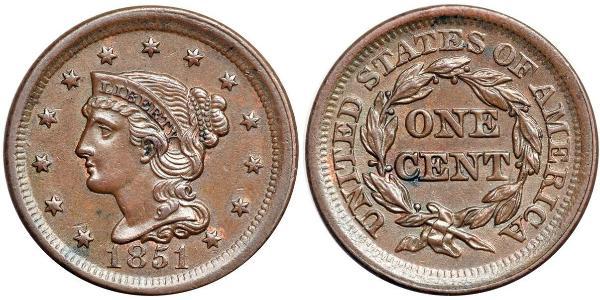 1 Cent USA (1776 - ) Copper 