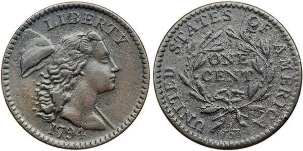 1 Cent USA (1776 - ) Copper 